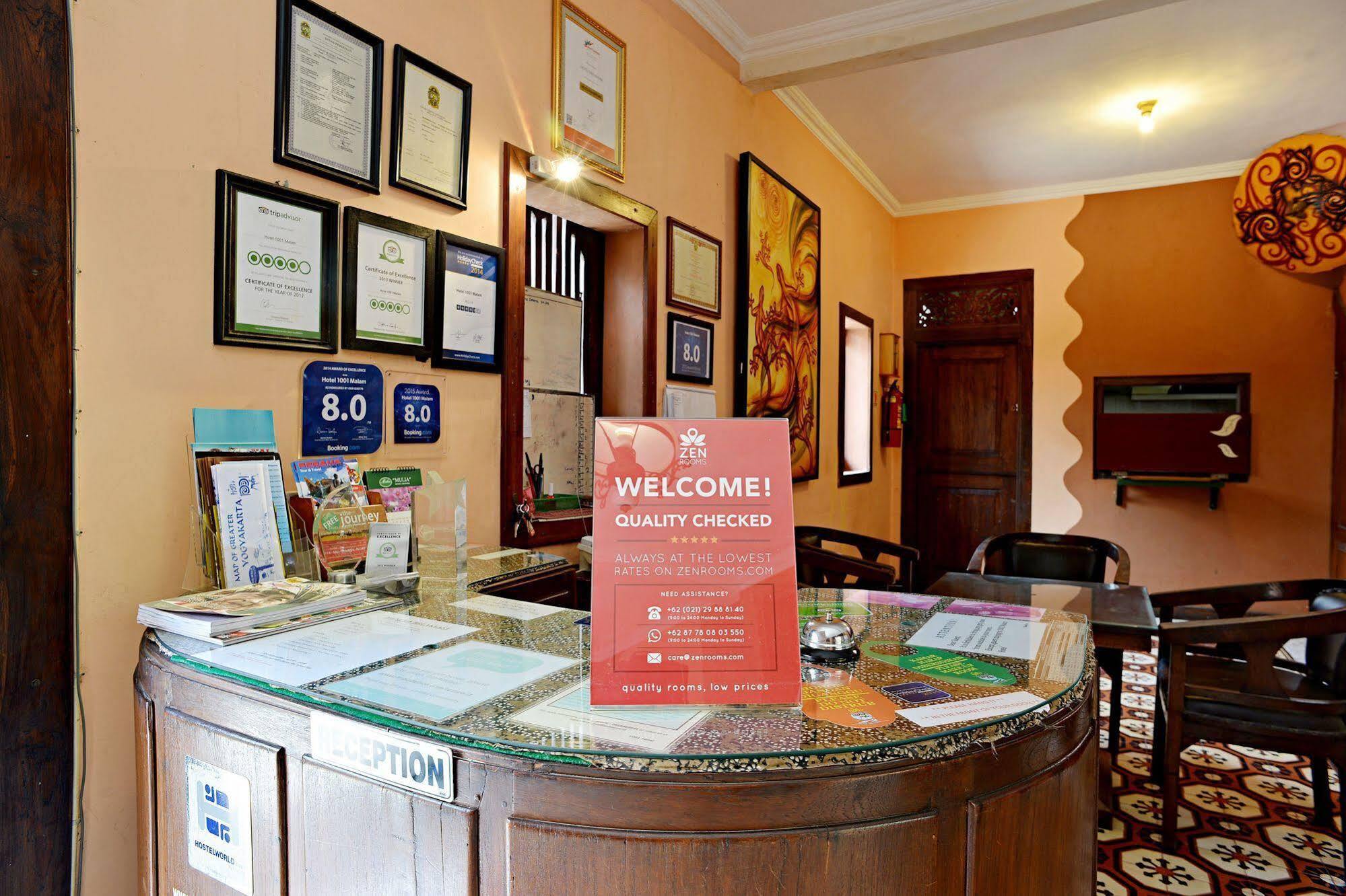 Zen Rooms Malioboro Sosrowijayan Wetan Yogyakarta Ngoại thất bức ảnh